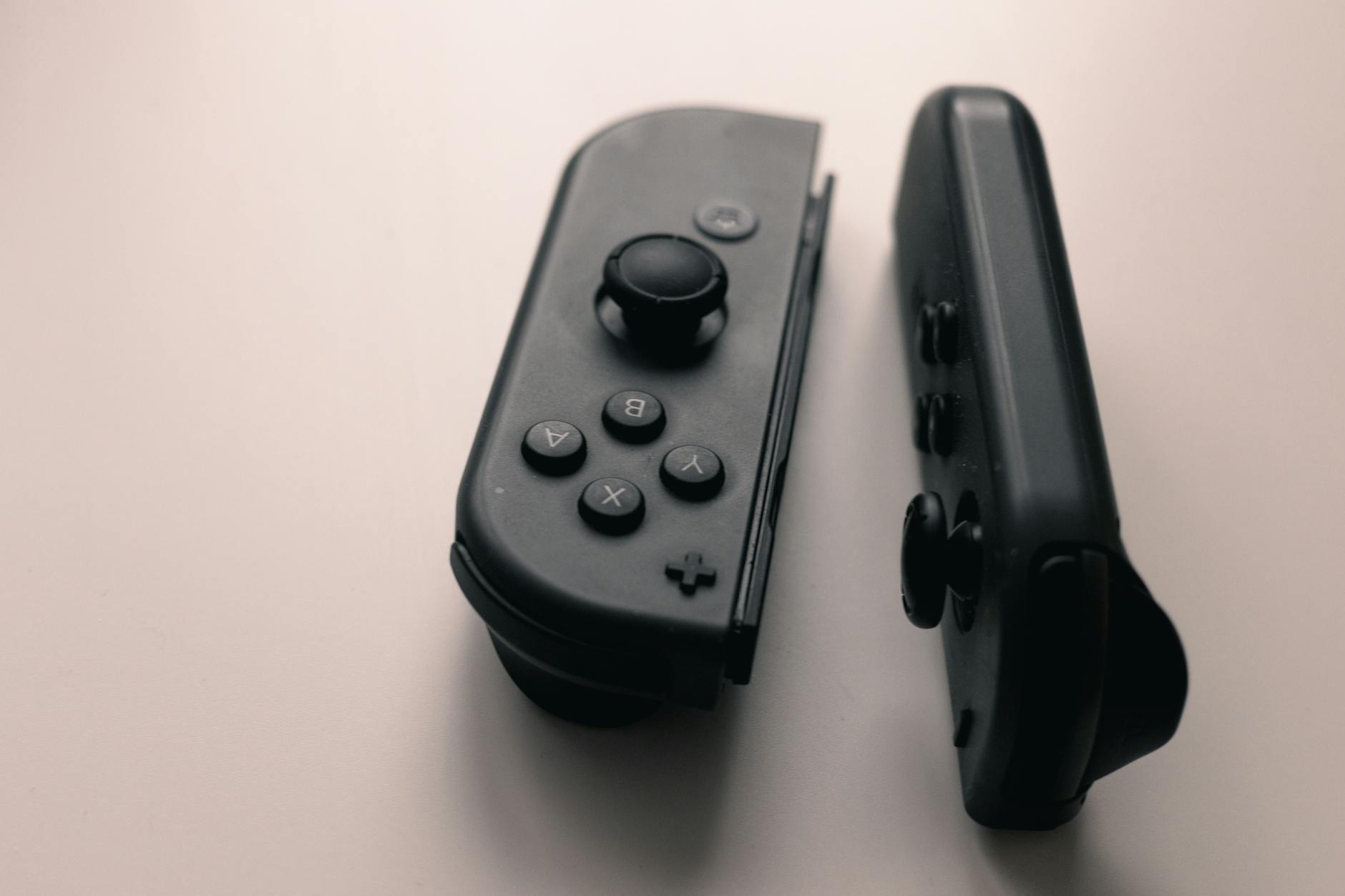 Gaming controller on dark surface representing Netflix's expansion into interactive entertainment