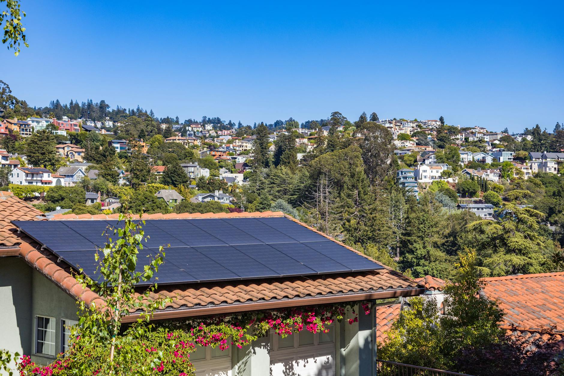 Solar panel installation showing renewable energy infrastructure investments attractive to pension funds