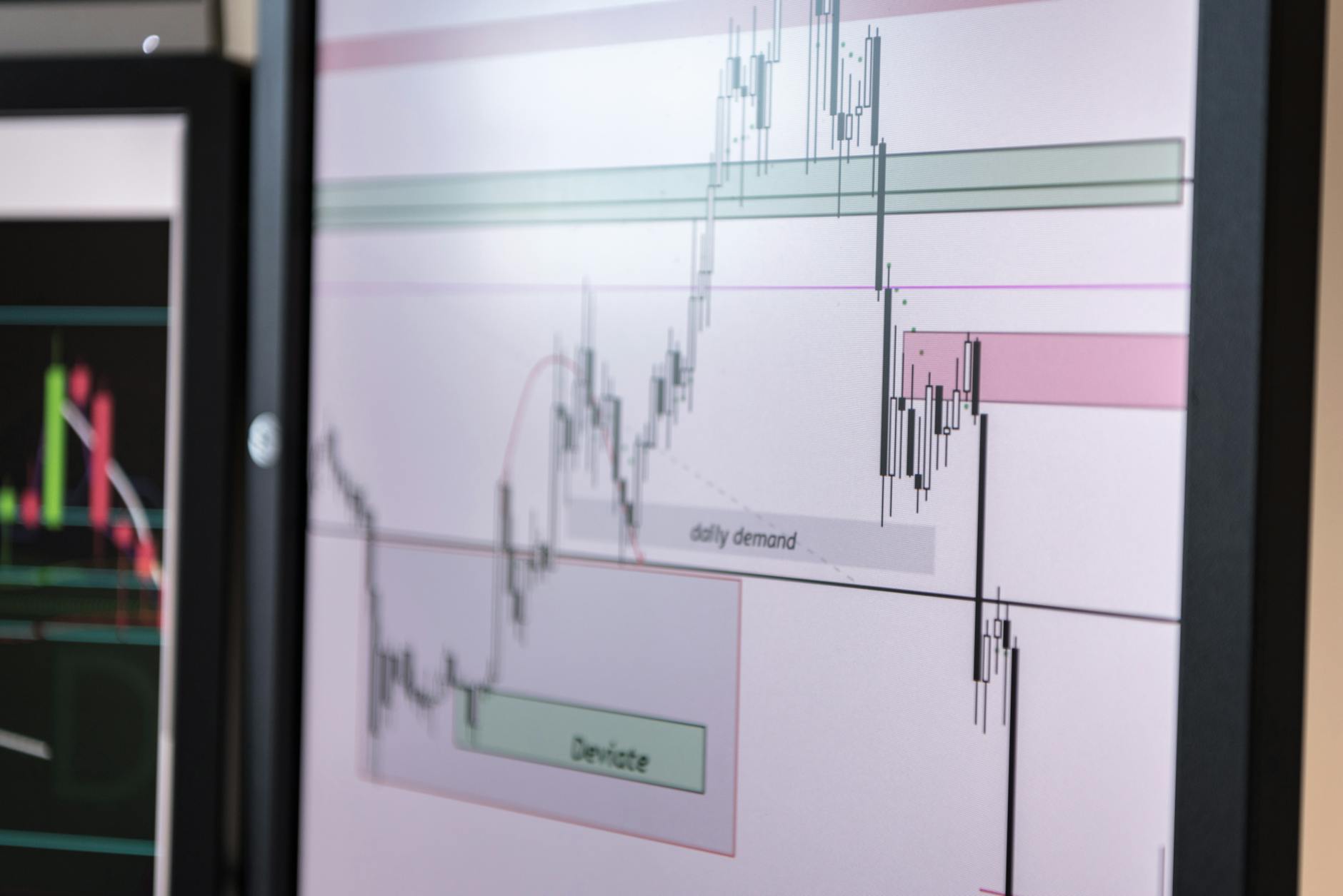 Traders monitoring fixed income and bond market data on screens