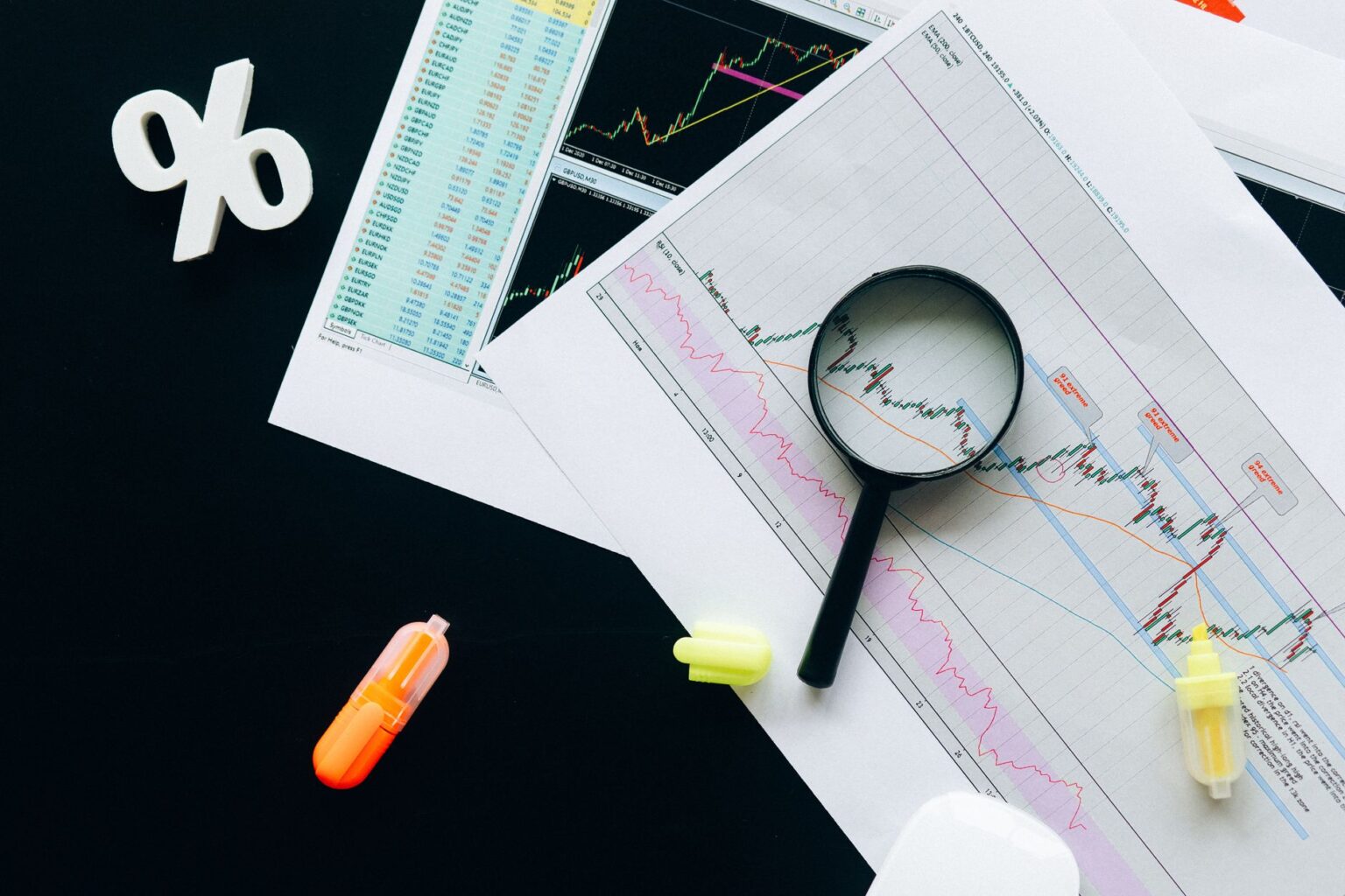 Interest Rate Collar Demand Is Quietly Repricing Corporate Hedging Costs Financial analyst reviewing interest rate charts on a desktop monitor