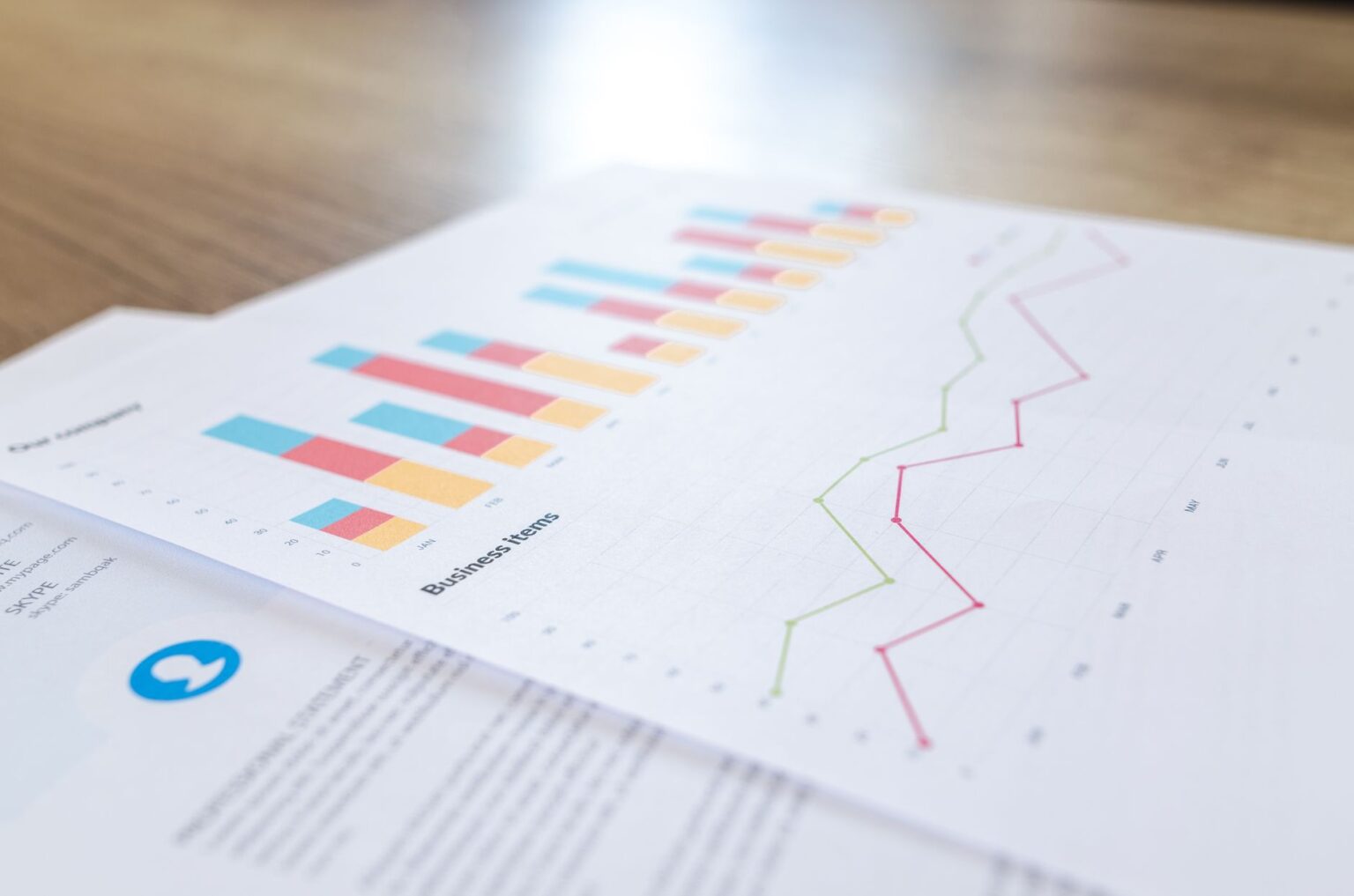 Mezzanine Debt Repricing Is Quietly Squeezing Middle Market Sponsors Close-up of financial charts showing interest rate trends and debt pricing data